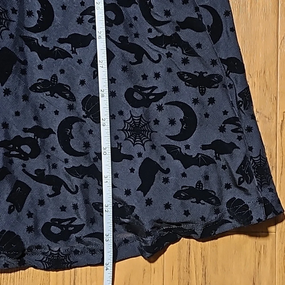 Collectif Spooky Mesh Dress - Picture 10 of 12